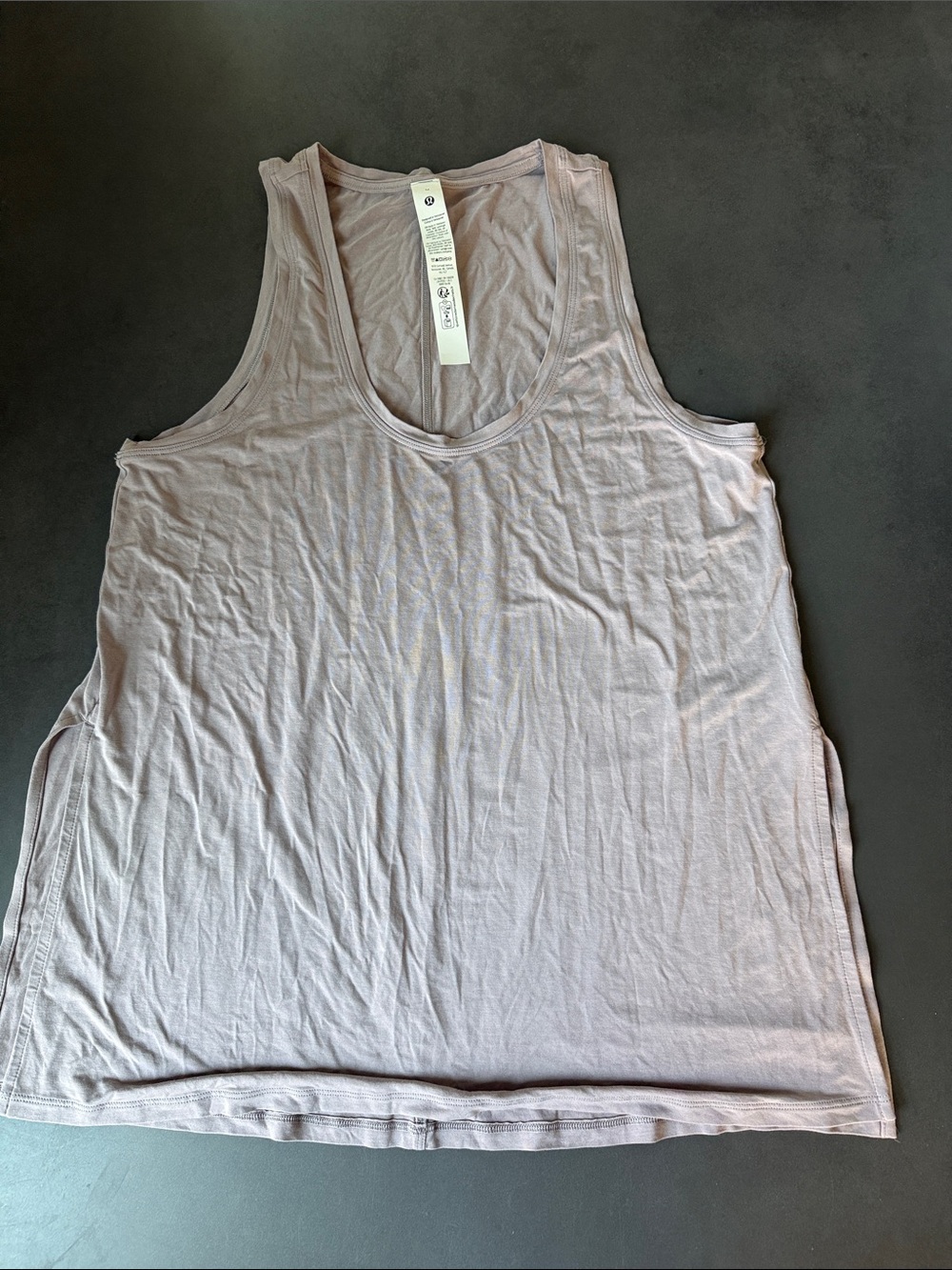 lululemon athletica Light Mauve Scoop Tank